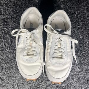 Nike Daybreak Sneaker Women US 7.5 White Pale Ivory Light Smoke Grey Retro Shoes